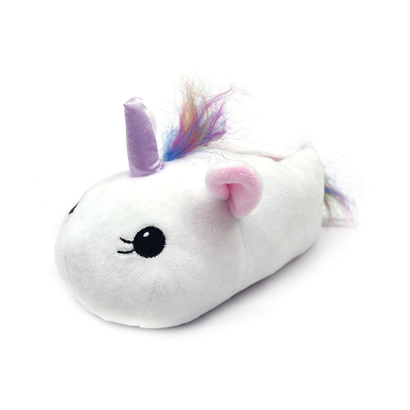 Sandal unicorn putih yang lucu